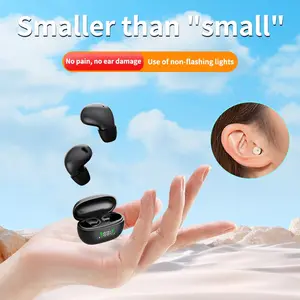 Mini Sleep Earbuds, Ultra Compact Wireless Headphones, Comfortable Fit, Ideal for Sleeping and Travel, Bluetooth-compatible Connectivity