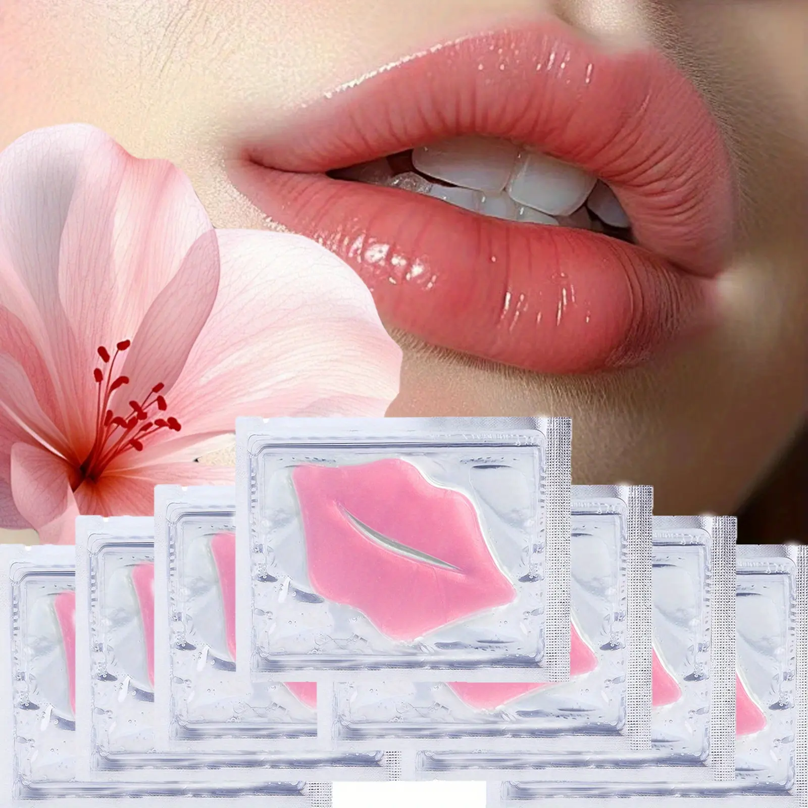 10Pcs Lip patch for women. Night lip protection stickers, Christmas lip stickers, lip sleep stickers, lip stickers for girlfriend gifts, and your charming lips.
