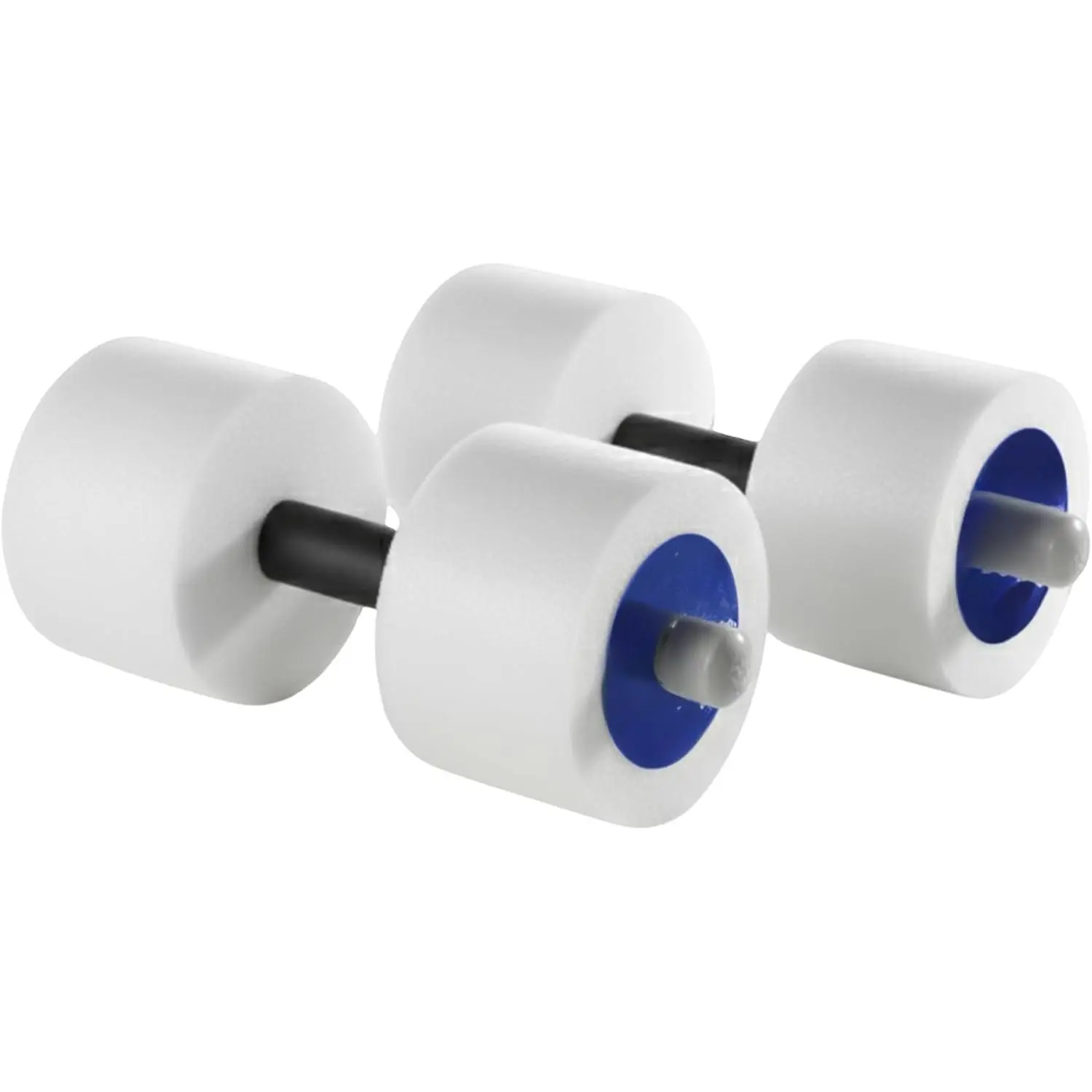 Heavy Unisex Adult Compact Foam Core Water Weights, 2 Aquatic Dumbbells with Padded Grip for Pool Aerobics, Therapy, Pool Fitness Equipment, Adults