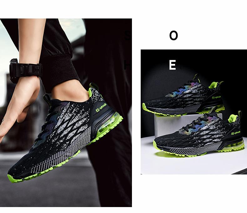 Mesler Men's Sporty Solid RoundToe Laces Trainers, Fashionable Lace UpFront Mesh Breathable Comfortable Sports Air Running Shoes Sporty Lightweight Breathable Running Shoes For Exercise & Daily Wear