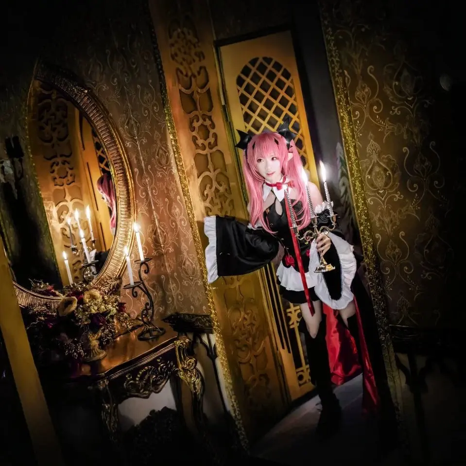 Seraph of the End Krul Tepes Vampire Witch Complete Cosplay Costume Set