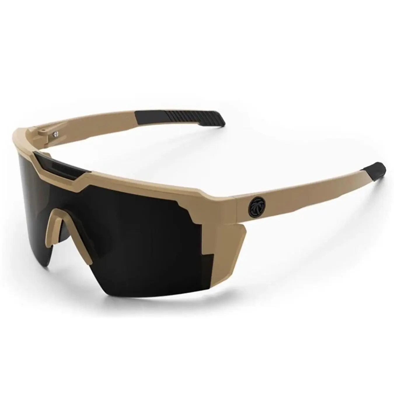 One-Piece Windproof Sports Sunglasses for Men, Outdoor Running Hiking Protective Eyewear, High Definition Trendy Large Frame