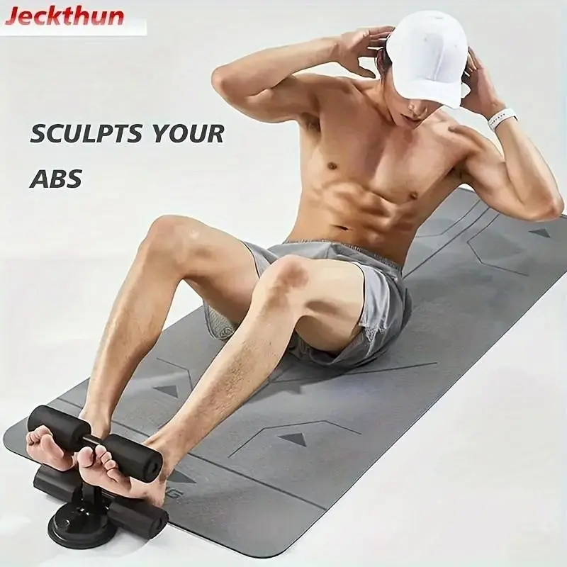 Abdominal Exercise Aid, Home Waist Trainer, Suction Cup Abdomen Workout Device, Office Fitness Equipment, Core Strengthener