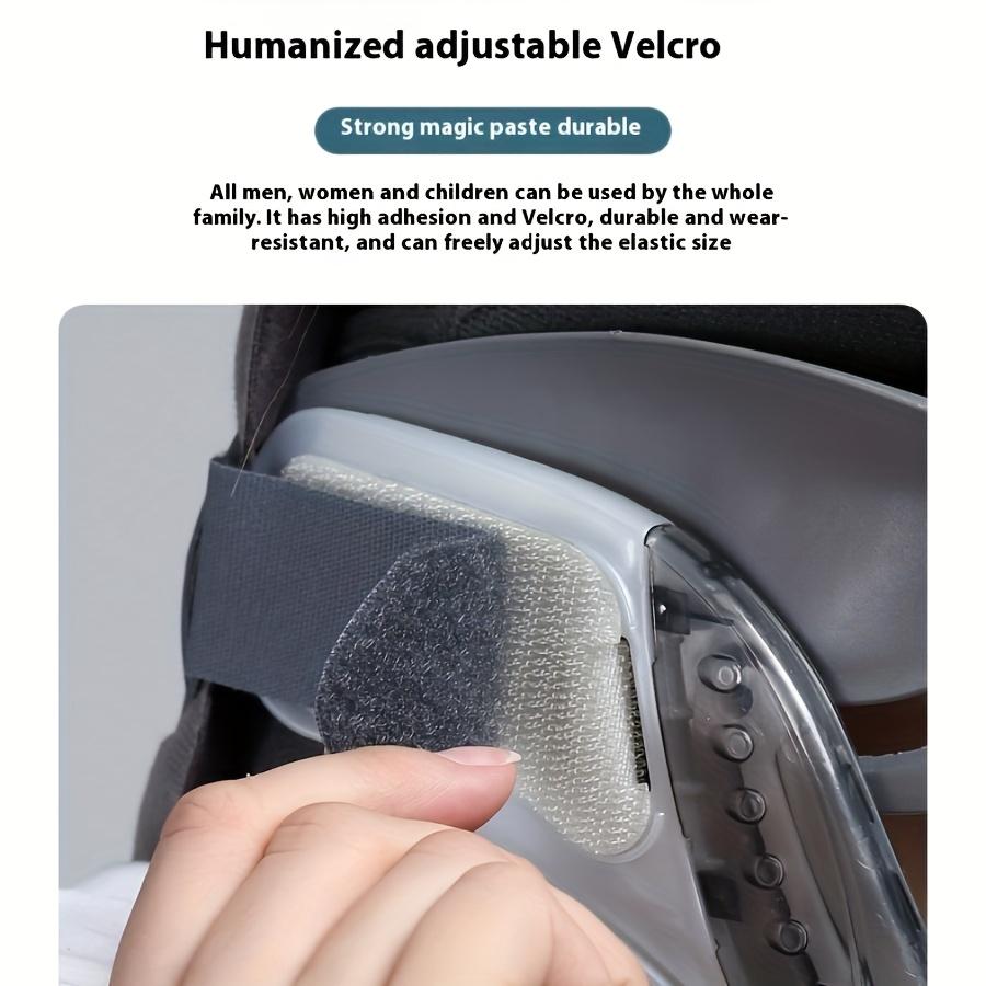 Ergonomic Neck Stretcher - Adjustable Cervical Traction Device with Secure Fixation System, One-Handed Operation, and Height Adjustment - Ideal for Neck at Home or Office, Hand-Washable PVC Brace