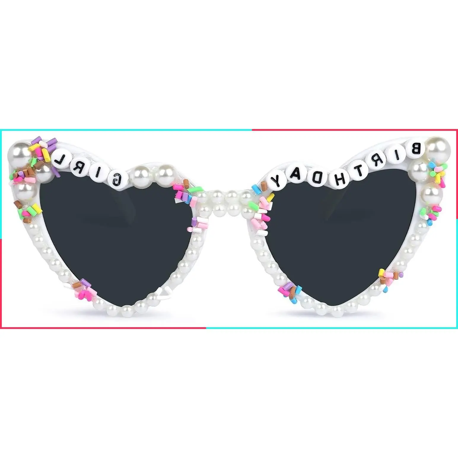 Birthday Queen Sunglasses for Women, Fun Birthday Party Glasses & Gift Accessories for Happy Birthday
