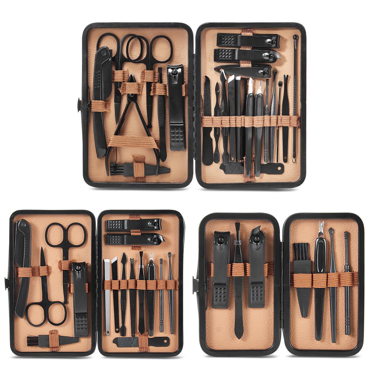 Nail Clipper Set, 1 Set Multifunctional Nail Care Tool, Professional Nail Clipper Pedicure Care Tool, Manicure & Pedicure Tools for Home & Salon Use, Christmas Gift