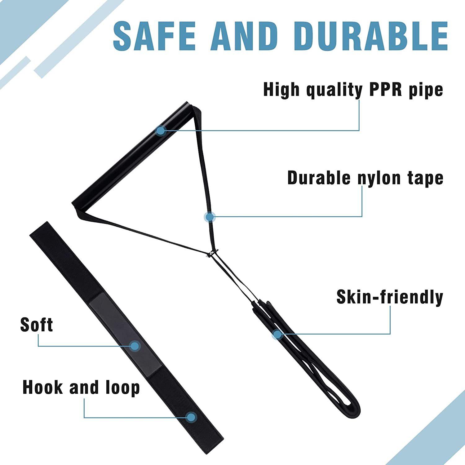 Y-Strap Chiropractic Decompression Traction Strap Neck Hanging Neck Stretching Solid Suspension Neck Protection with Chin Pad