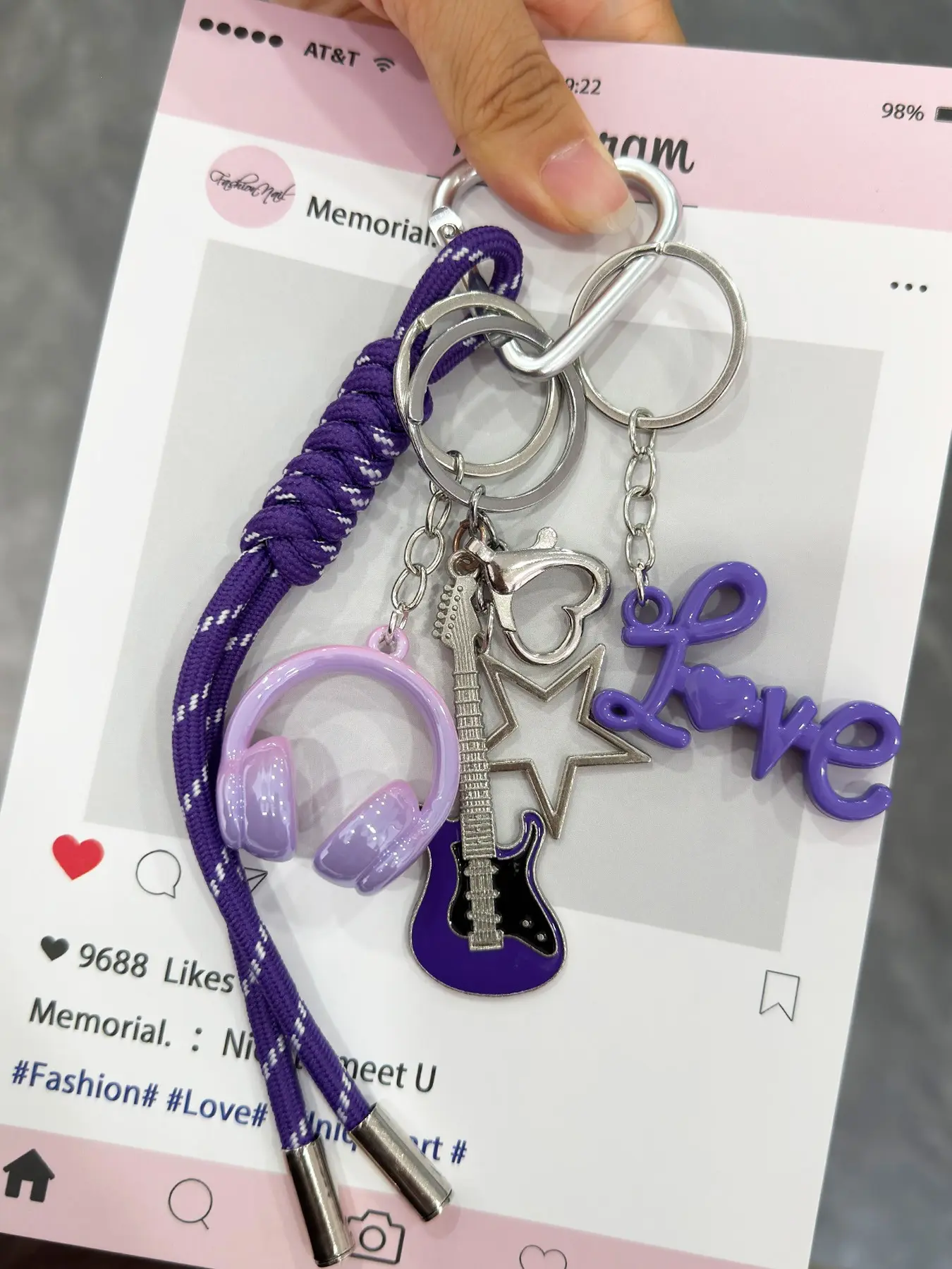 Y2K Mini Faux Leather Pouch Keychain, Heart Carabiner Braided Wrist Lanyard with Cursive Love Letter Pendant, Tiny Headphone Bag Charm, Coquette Backpack Decor, Aesthetic Keychain, Heart Keychains, Cute Birthday Gift for Teen Girls & Best Friends