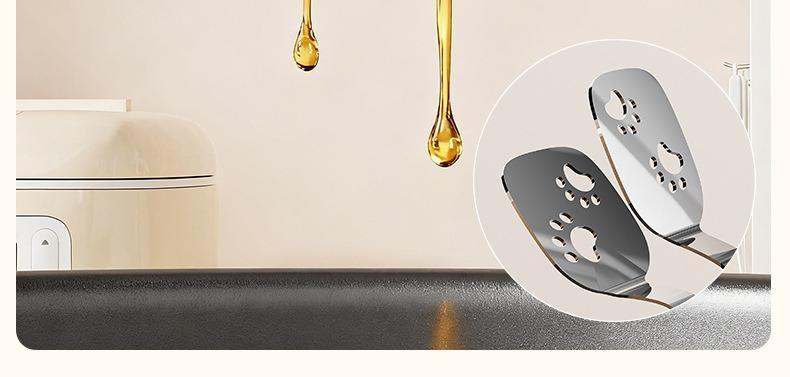 Stainless Steel Bear Pancake Griddle Clip Multifunctional Kitchen Tool for Frying Eggs, Fish, and Steaks