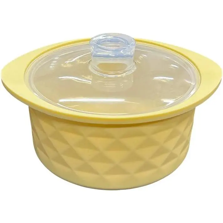 30oz Microwave  Steamer, Oven & Dishwasher Safe to 482°F, Easy Clean, Microwave Pot with Handle & Lid,  Design   Grade Steamer Bowl (900ml)