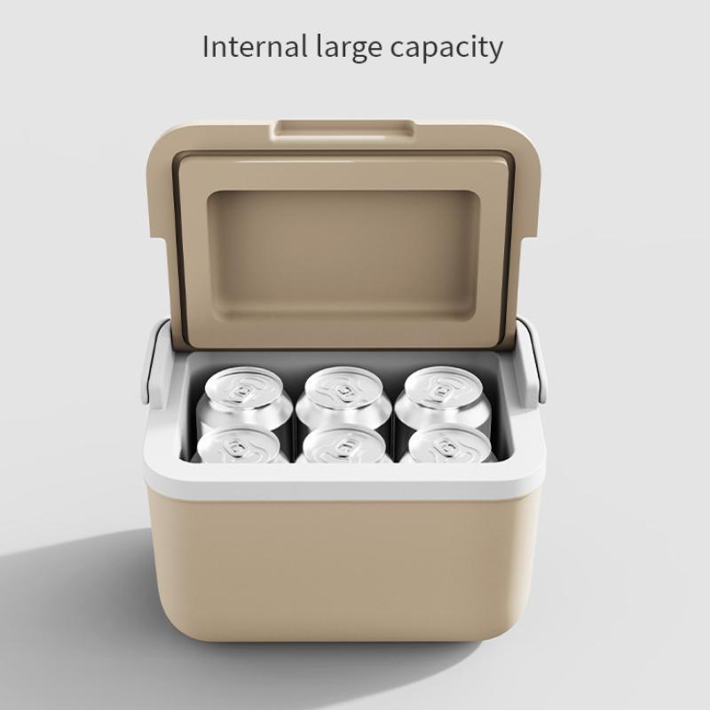 Portable Outdoor Cooler, Camping Cooler, Durable PU Material Cooler Box, Suitable for All Ages and Outdoor Activities