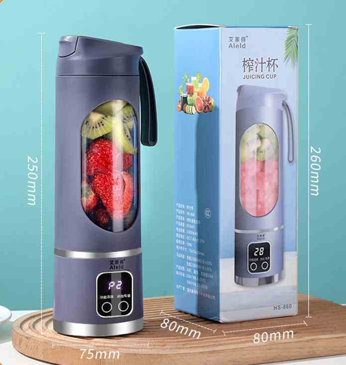 350ml Portable Blender, Personal Smoothie Blender for Shakes and Smoothies, Waterproof Mini Blender for Home, Kitchen, Travel