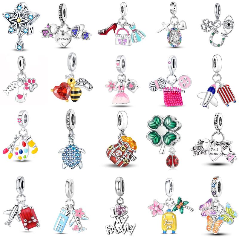 Virgin Mary Cross Pendant | Rainbow Zirconia Religious Jewelry | Elegant Faith-Inspired Jewelry | Compatible with Pandora Bracelets and Necklaces | The Perfect Spiritual Gift for Women Virgin Mary Cross Pendant | Rainbow Zirconia Religious Jewelry | Elegant Faith-Inspired Jewelry | Compatible with Pandora Bracelets and Necklaces | The Perfect Spiritual Gift for Women