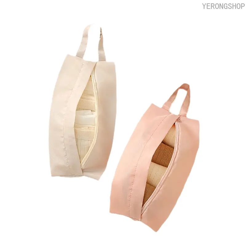 Waterproof Travel Underwear Storage Bag, Portable Handheld Organizer Pouch for Suitcase, Sort Lingerie, Socks and Cosmetics