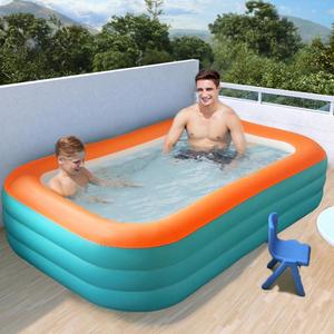 inflatable swimming pool, inflatable swimming pool for family, large inflatable pool for home, garden supplies, swimming pool supplies