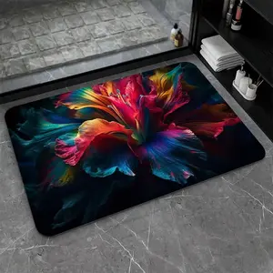 Diatomaceous Earth Bath Mat,Nature Abstract Beauty- Non-Slip Volume Super Absorbent Fast Drying Eco-Friendly Easy to Clean for Bathroom Kitchen Door mat 20×31Inch (50 * 80cm)