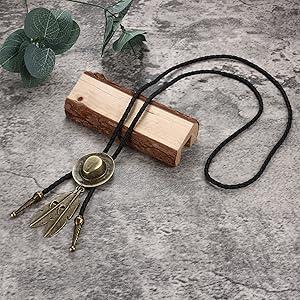 Jstyle 6 Pcs Leather Bolo Tie Turquoise Handmade Round Shape Western Cowboy Native American Bola Tie for Men Women Jstyle 6 Pcs Leather Bolo Tie Turquoise Handmade Round Shape Western Cowboy Native American Bola Tie for Men Women