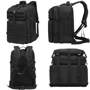 [Men's Outdoor Backpack] Upgraded 3 Day 45L Multi-functional Backpack for Men |   Molle Sports Daypack Backpacks |   Outdoor Hiking Camping Trekking