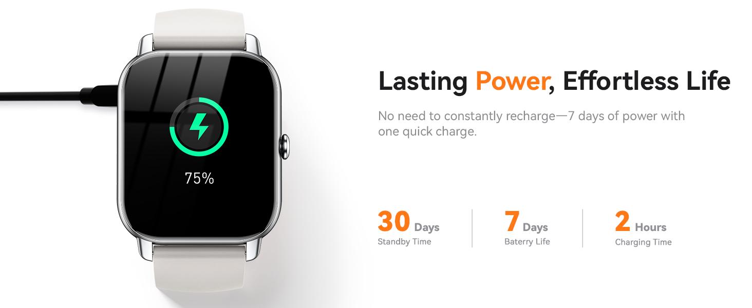 Watches for Men Women(Answer/Make Call), Fitness Tracker Watch with Activity Counter/Sleep Monitor/ 110+ Sports Modes,Watch for Android iPhone iOS Compatible (Starlight, 1.83)