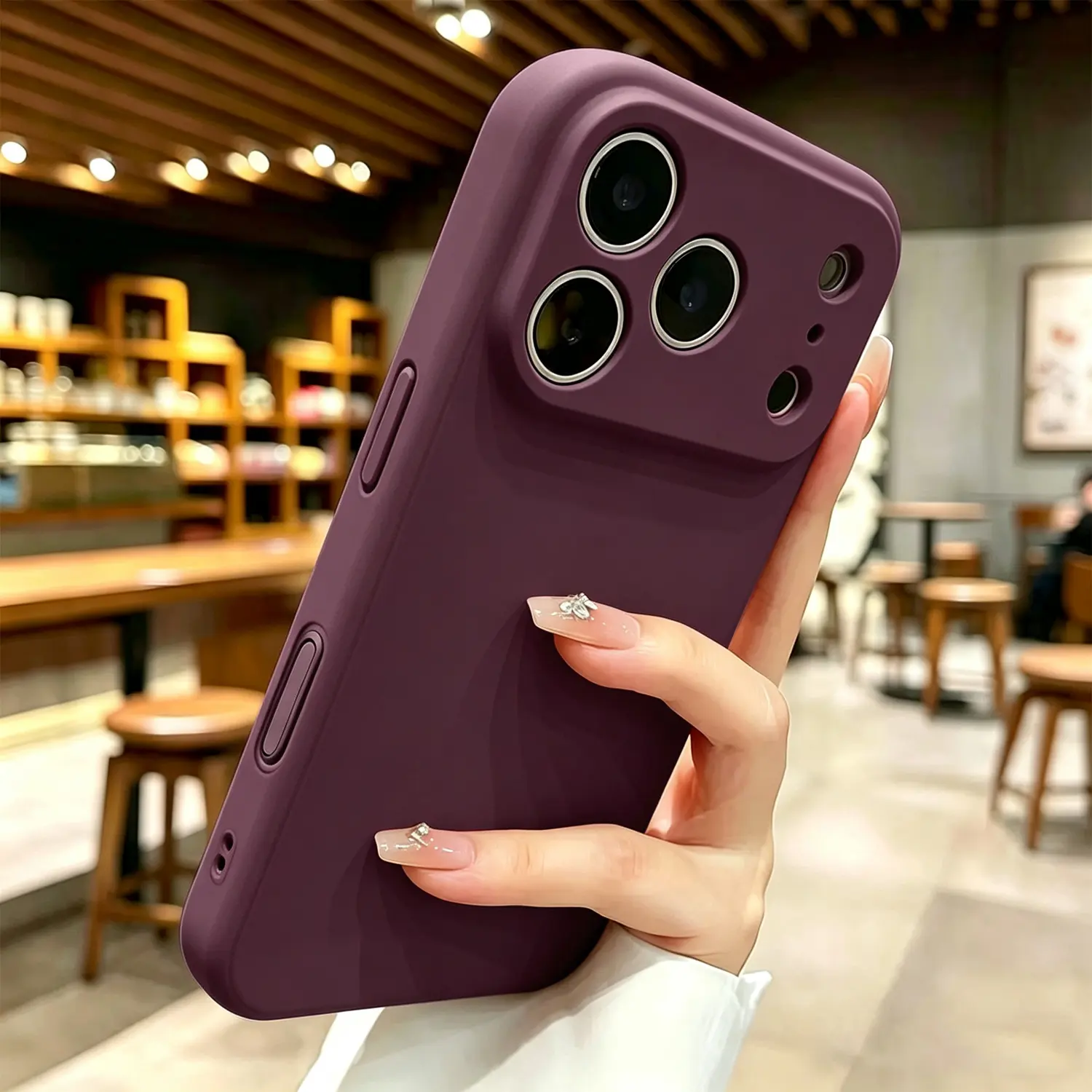 Liquid Silicone Solid Matte Shockproof Protective Phone Case For iPhone 18,17,16,15,14,13,12,11 Pro,Pro Max,Plus,Air,for Samsung Galaxy S21,S22,S23,S24,S25,S26,Plus,Ultra,FE,Edge,A14,A15,A16,A35