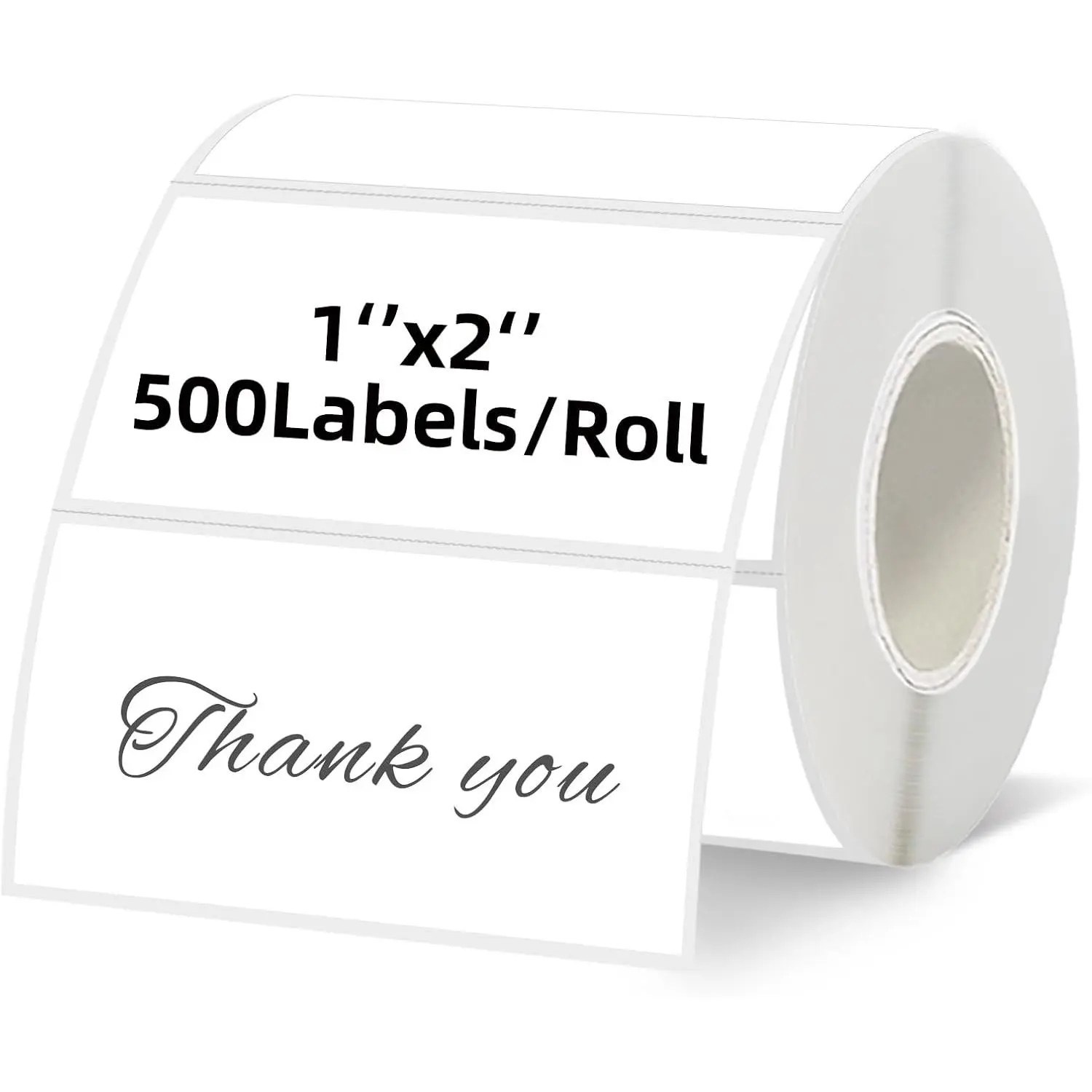 2''x1'' White Direct Thermal Barcode Labels,Self-Adhesive Thermal Printer Stickers for Address Design DIY Logo Business