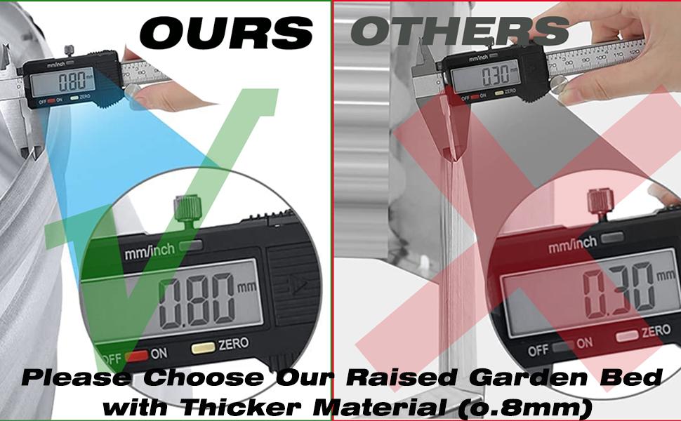 Outdoor Galvanized Raised Garden Bed, 4ft Oval Silver Planter for Veggies, Flowers & Herbs - Rot Resistant