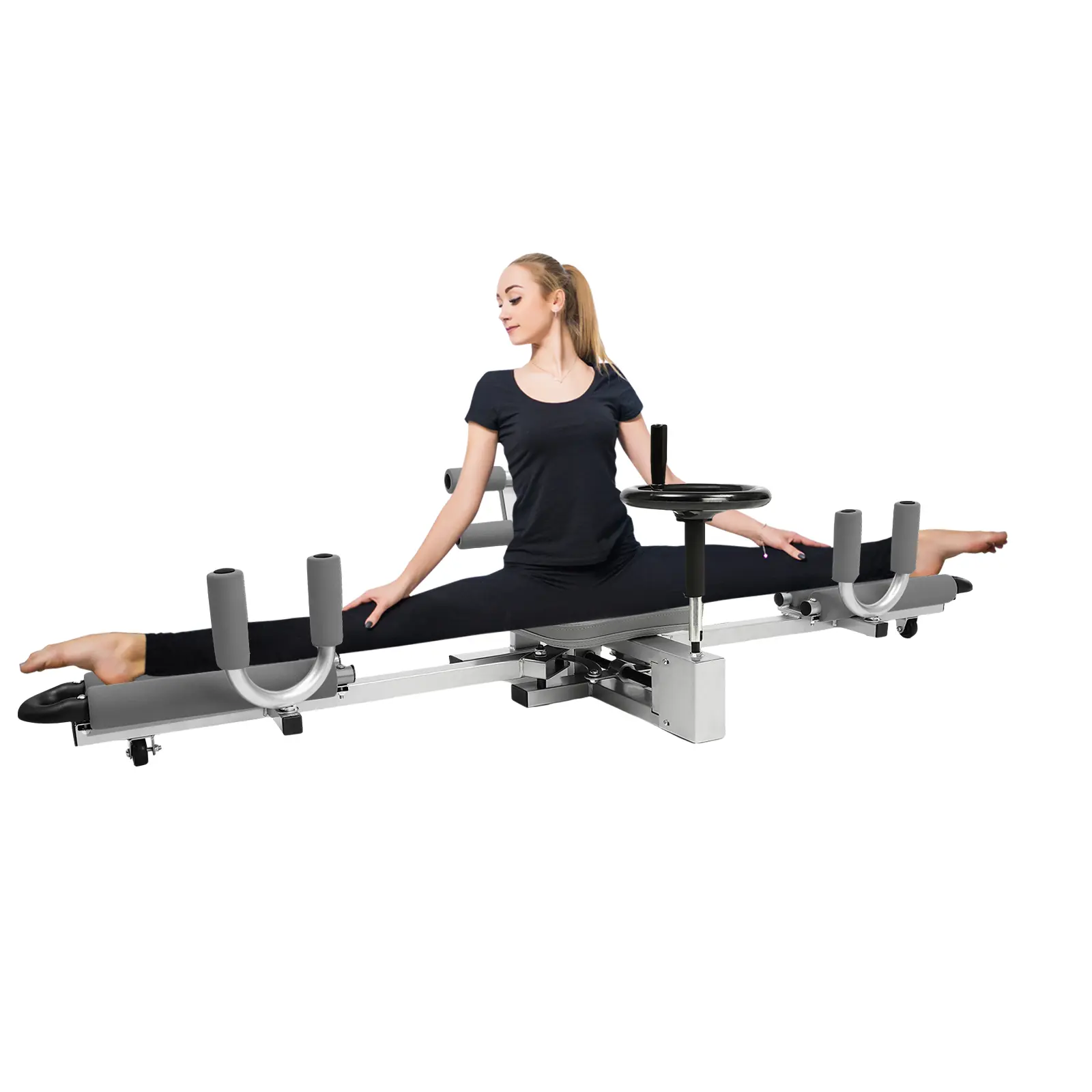 Leg Stretcher Machine, Split Trainer For Inner Thigh & Hamstring Stretch, Improve Leg Flexibility For Dance Gymnastics Martial Arts, Home Office Gym Use, Black Friday Fitness Gift