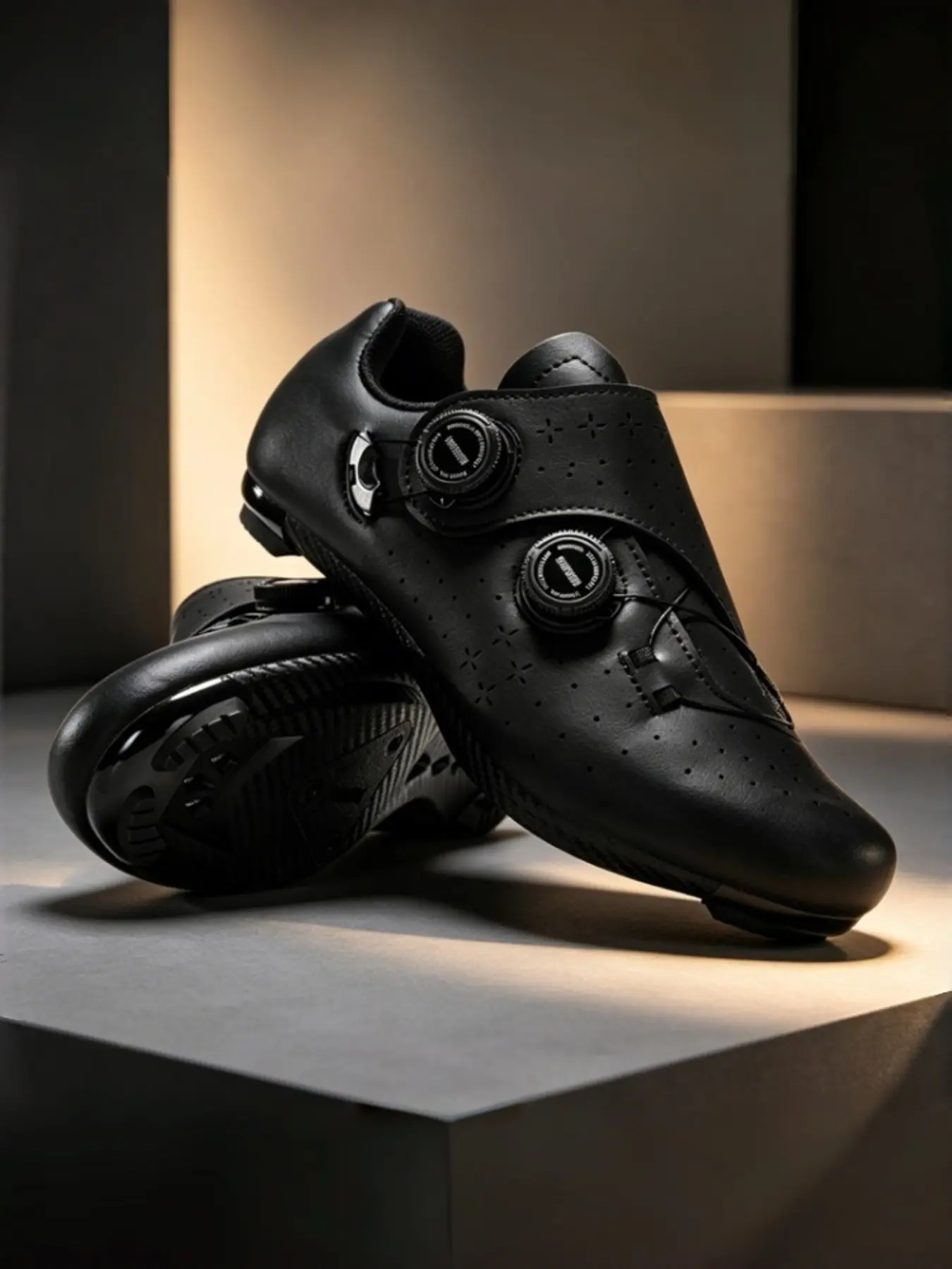 Men's and Women's Mountain Bike Shoes, Anti-Slip MTB Pedal-Compatible, Suitable for Gravel Biking and Running, Sporty Style