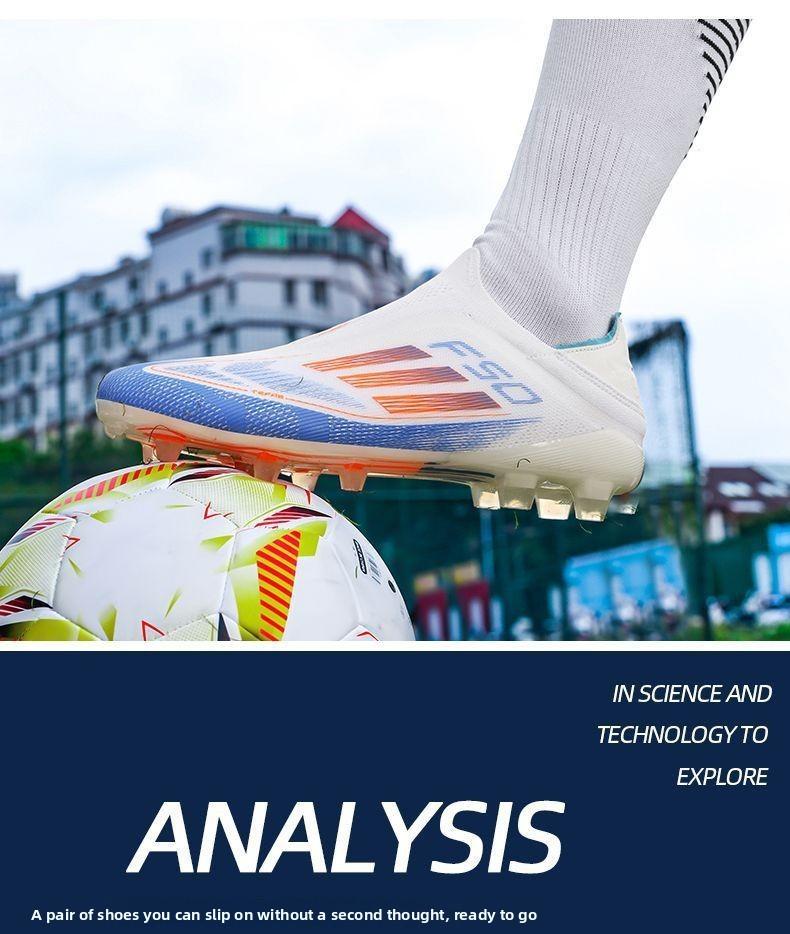 Football shoes for teenagers, student football shoes for both men and women, TF cleats, AG long spikes