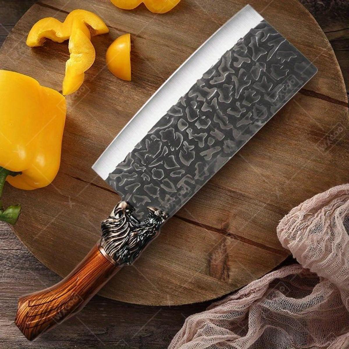 6pcs Professional Kitchen Chef Knife Set Stainless Steel Butcher Boning Knife Cutting Knives Fish Knife Utensils for Kitchen