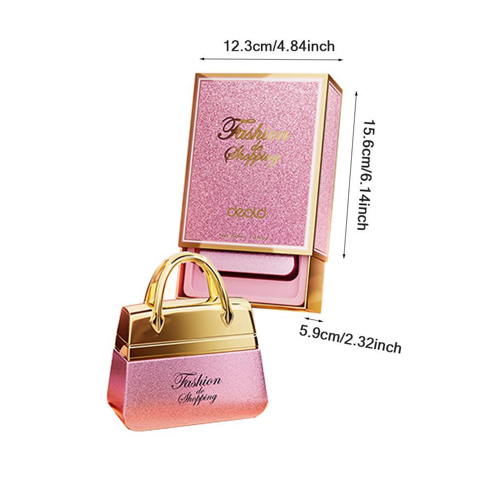 Bag-Shaped Women's Perfume Beauty Set, Woody Floral Rose Fragrance for Women, Fragrance for Daily Use, Bridesmaid Gift Box, Floral Scented Gift for Girls, Beauty Products, EDP Perfume Fragrance, Daily Wear Perfume, Floral Scents Perfume