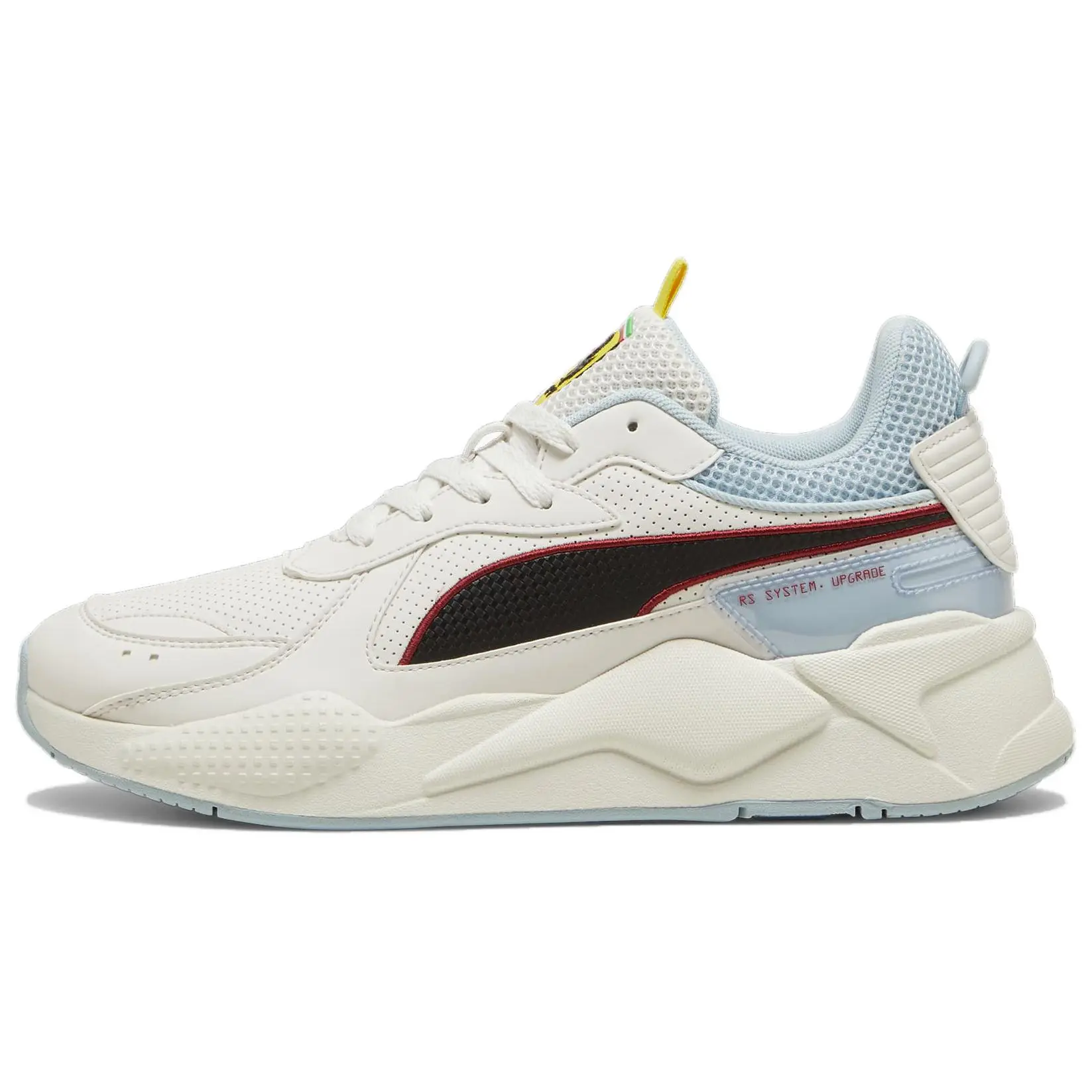 PUMA Scuderia Ferrari Comfortable Durable Low-Top Lifestyle Sneakers 307818-05
