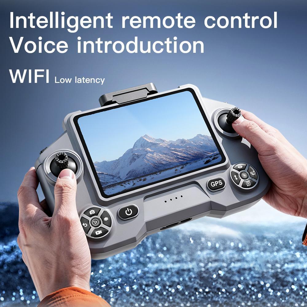 2026 4.5” Screen GPS Drone, Dual Optical Flow Camera, 40-Minute Flight with 3 Batteries, 360° Obstacle Avoidance, Brushless FPV Drone 2026 4.5” Screen GPS Drone, Dual Optical Flow Camera, 40-Minute Flight with 3 Batteries, 360° Obstacle Avoidance, Brushless FPV Drone