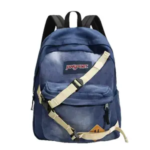 JANSPORT Backpack Extraordinary Spider-Man Denim Fashion Backpack College Style Unisex Student School Bag Stylish Daypack