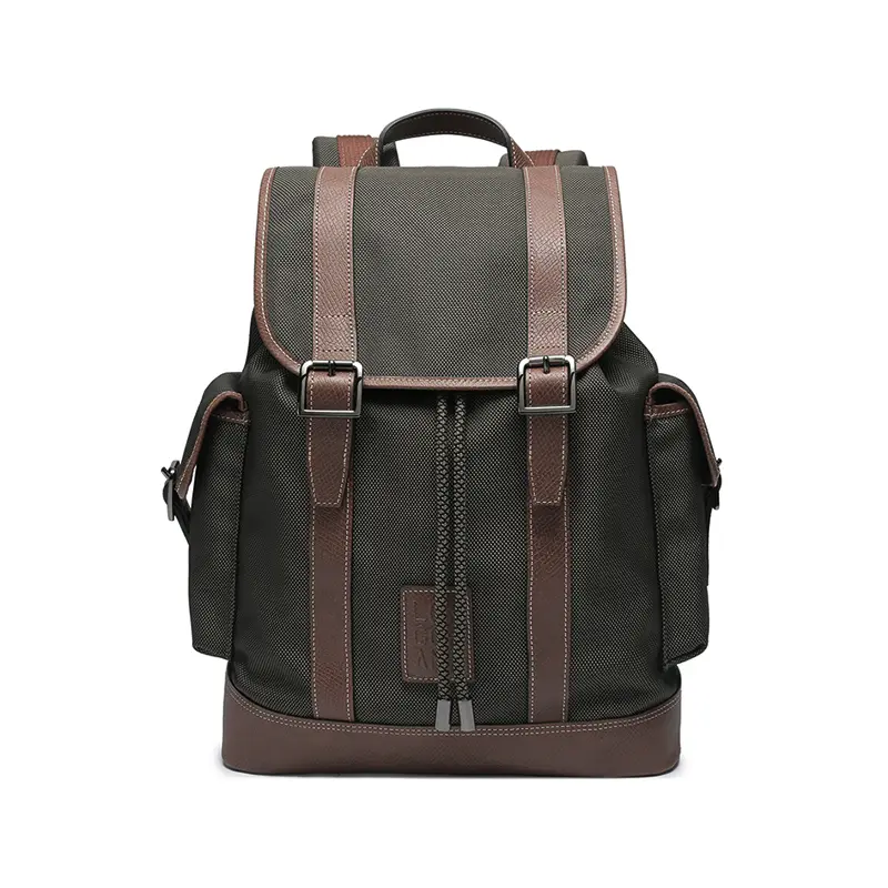 Longchamp Boxford Leather Backpack for Men – Casual, Stylish, Large Size in Brown