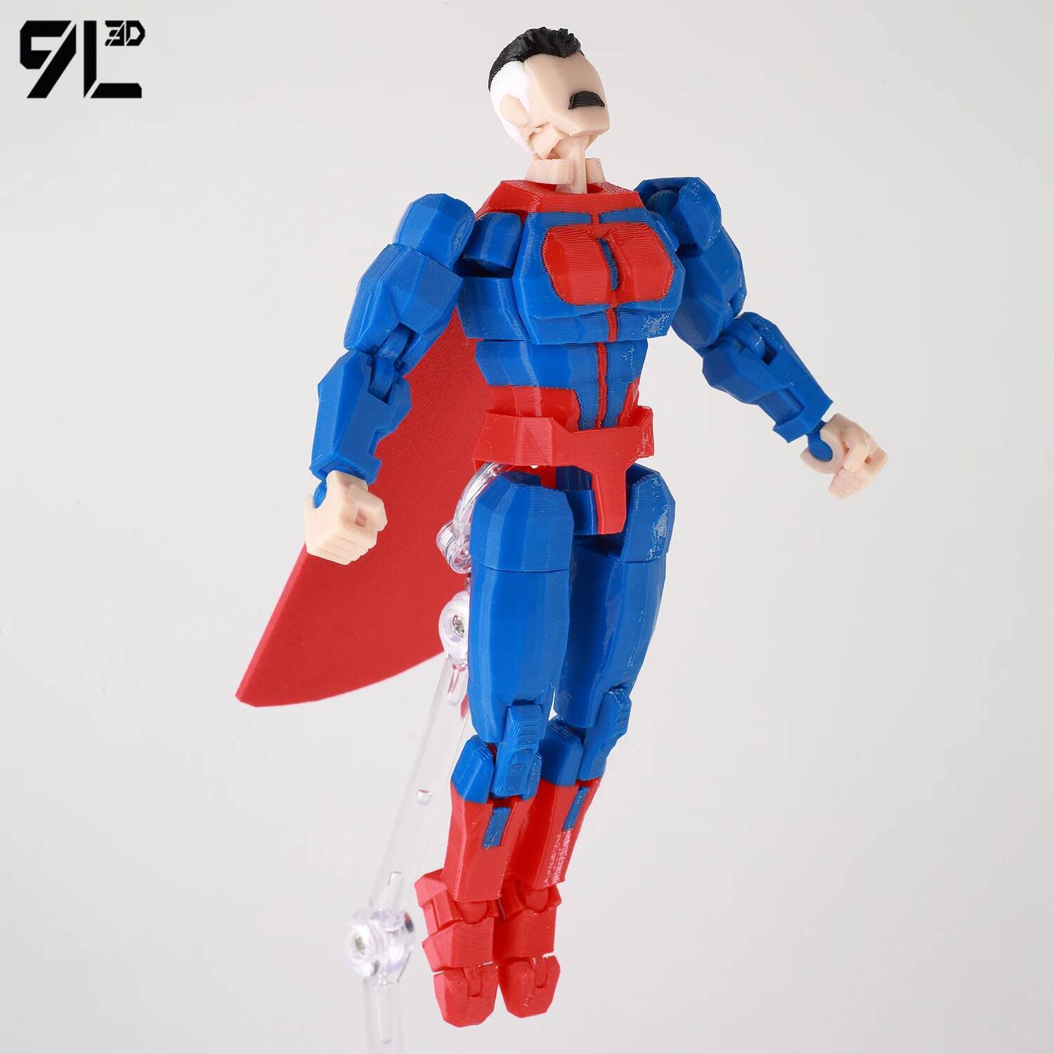 9L3D Printed Dummy 13 Lucky 13 T13 Invincible Omni Warrior  Articulated American Comic Collectible For Your Desk Gift For Friend