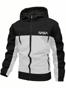 Men's Jacket with Hooded Outerwear, Stylish and Functional Design, Perfect for Daily Wear, Comfortable and Durable Material
