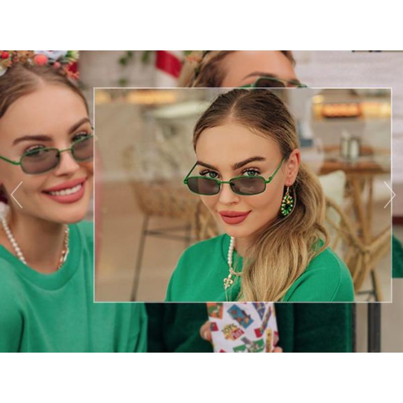 SOJOS Small Y2k Narrow Rectangle Sunglasses Womens Mens Retro 80s 90s UV400 Sunnies.