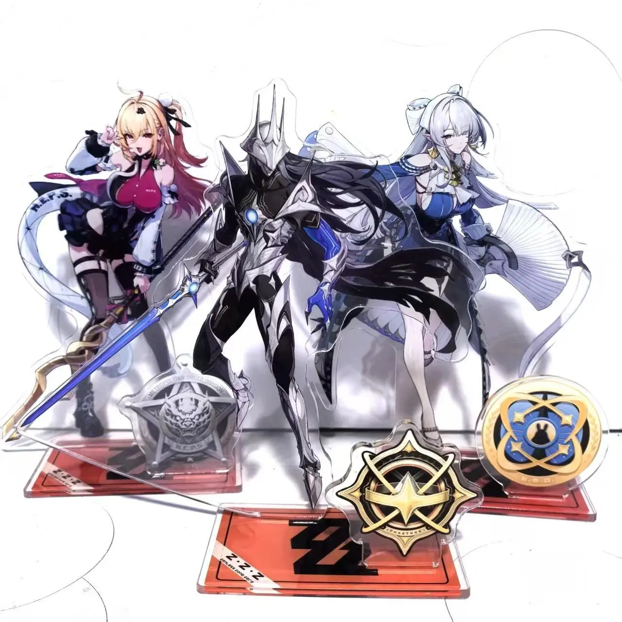 2026 new hot item   Game Zenless Zone Zero Nicole Demara Billy Kid Von Lycaon Acrylic Stand Model Plate Keychain Desk Decor Collection gift