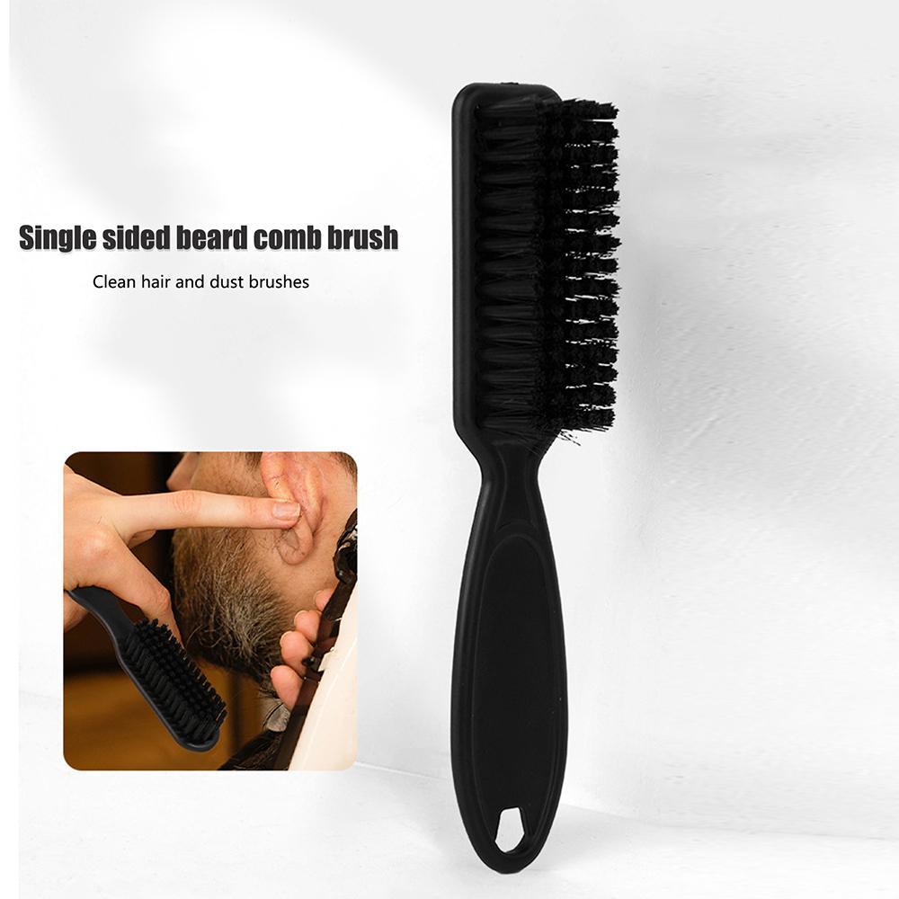 Portable Beard Brush, 1 Count Soft Bristle Hair Comb for Men, Beard Shaving Comb, Mustache Shaving Tool, Hair Styling Tools, Valentine's Day Gift for Men