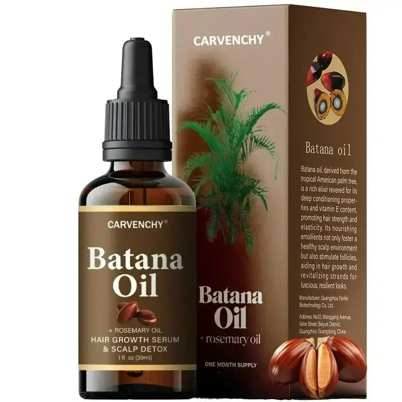 Batana Oil,Strong & Healthy Hair, Make Hair Longer Fuller Thicker, Organic Batana Oil with Rosemary, Hair Growth Oil, Organic Rosemary Oil Vitamin E Nourish Scalp,for All Hair Types, Haircare Product