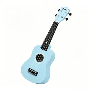 IRIN 21 Inch Soprano Ukulele, Basswood 4 String Beginner Musical Instrument, Colorful Portable Guitar, Ideal Gift for Music Starters & Music Lovers