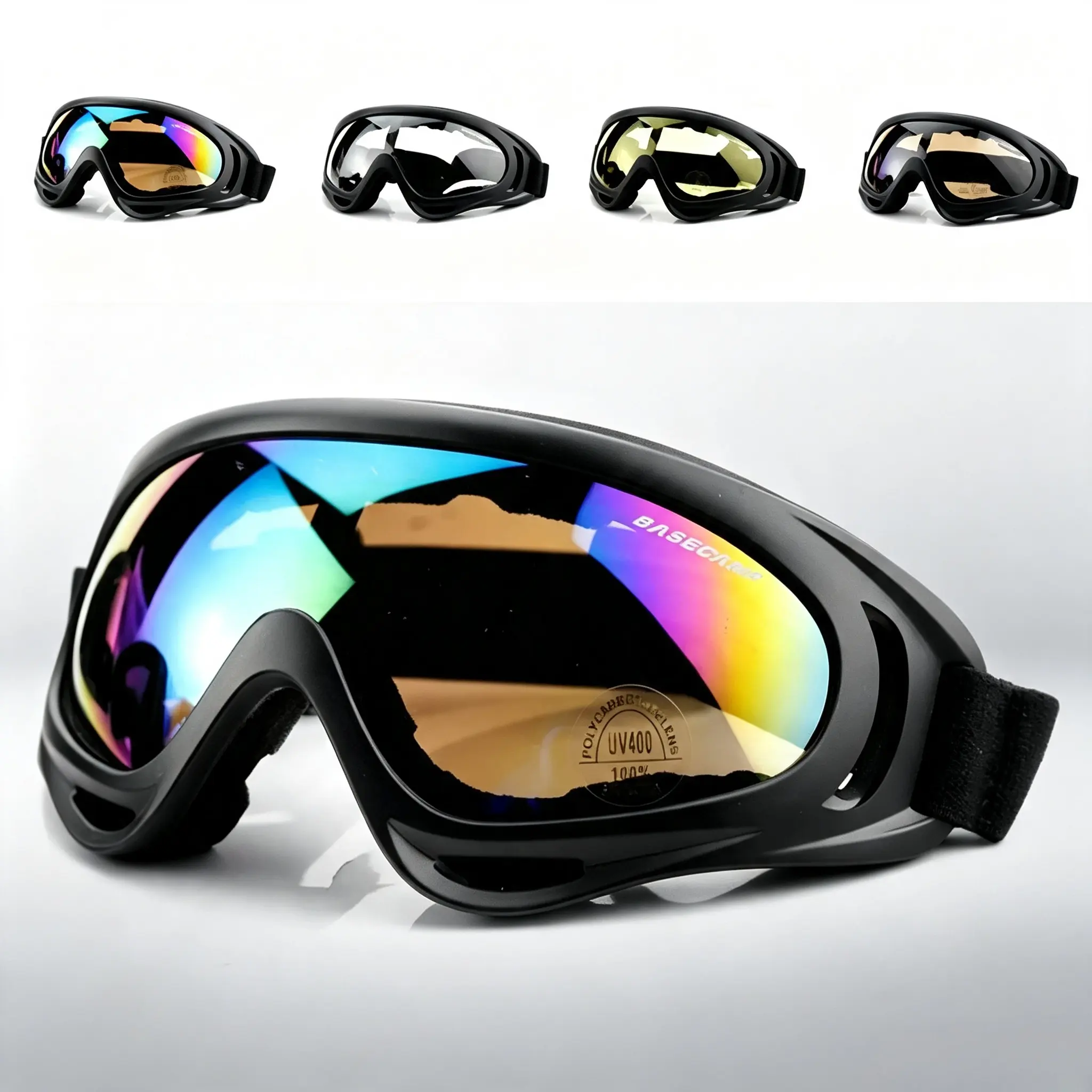 X400 Style Windproof Goggles, Outdoor Sports Protective Eyewear for Men Women Kids, Ski Goggles & Motorcycle Riding Glasses