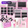 【Black Friday】Lash Clusters Kit, Mega, Ultra, Dramatic, Volume, Full, Spikes, Bottom Lashes, Voluminous False Eyelashes, Waterproof Lash for Beginners & Pros, Easy DIY at Home, Soft Comfortable Easy-Apply Natural Look for Daily Makeup #GLOBAL PICKS