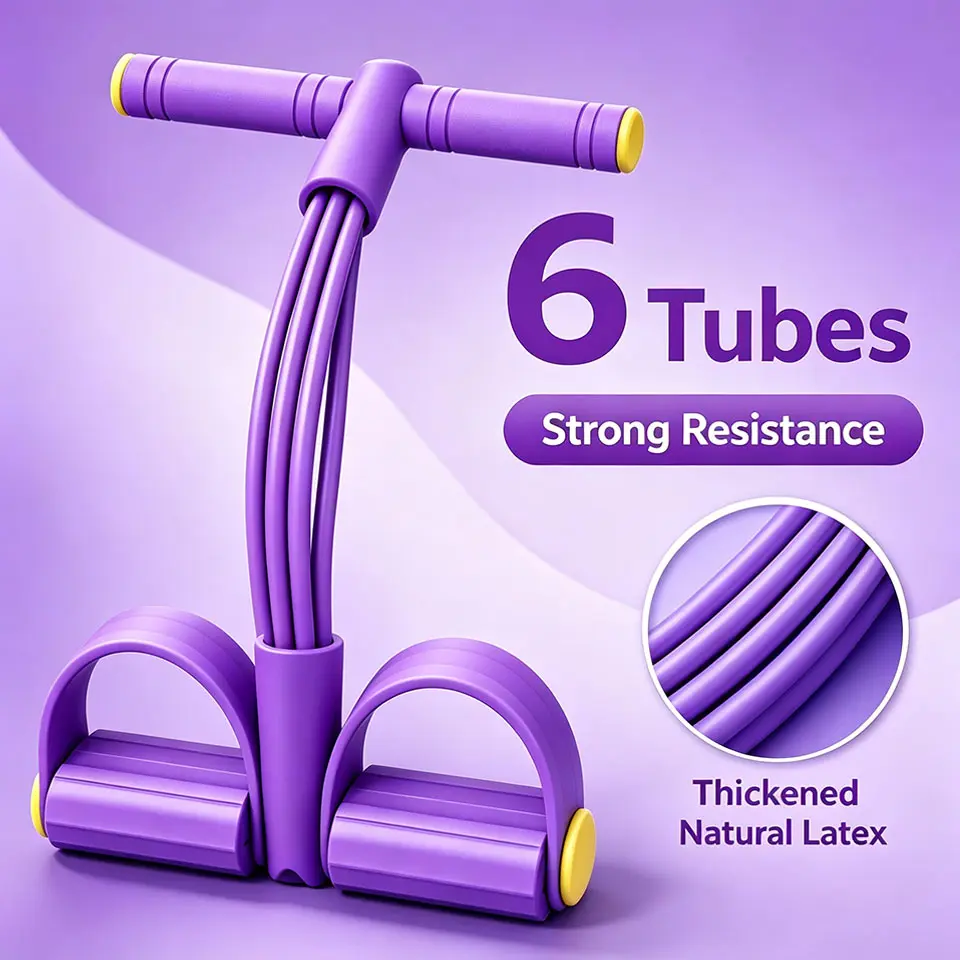 Resistance Band, Elastic Band, Ideal for Arms, Shoulders, Back & Leg Stretching, Full Body Fitness Equipment, Portable for Home Use Workout Accessories, Elastic Bands For Exercise, Exercise Loop Bands