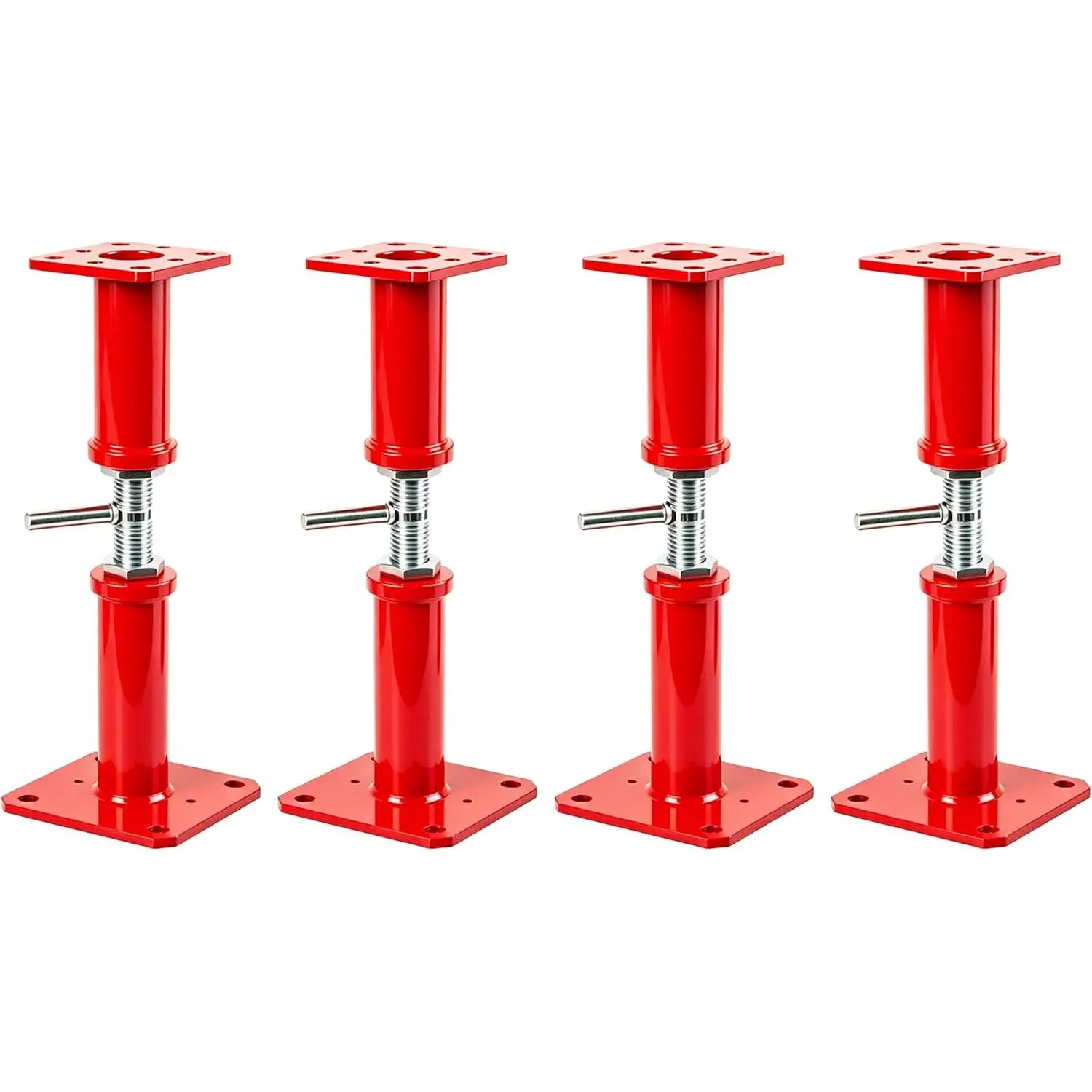 11"-22" House Jacks  Pole Jack, Heavy-Duty Steel Basement Floor Jacks | House Jacks for Leveling, Sagging Floors, Crawl Space, Beams & Deck Supports, 10000 LBS Load Capacity Floor Jacks