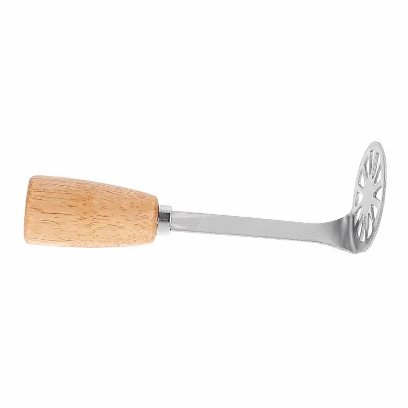 1 thick stainless steel handheld potato press, portable potato press, sweet potato, pumpkin, vegetable puree tool