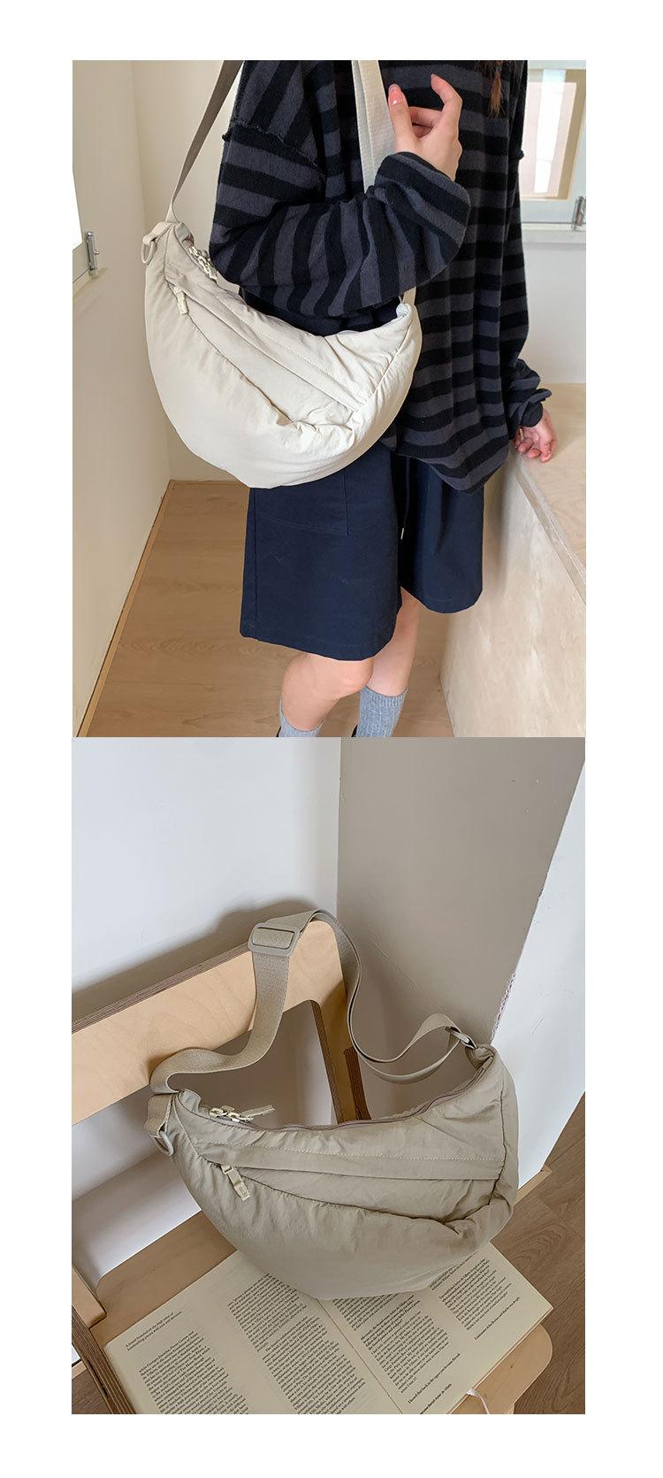 Simple and Versatile Hobo Bag An Elegant Casual Crossbody Bag That Fashionable and Lightweight Suitable Shoulder Bag