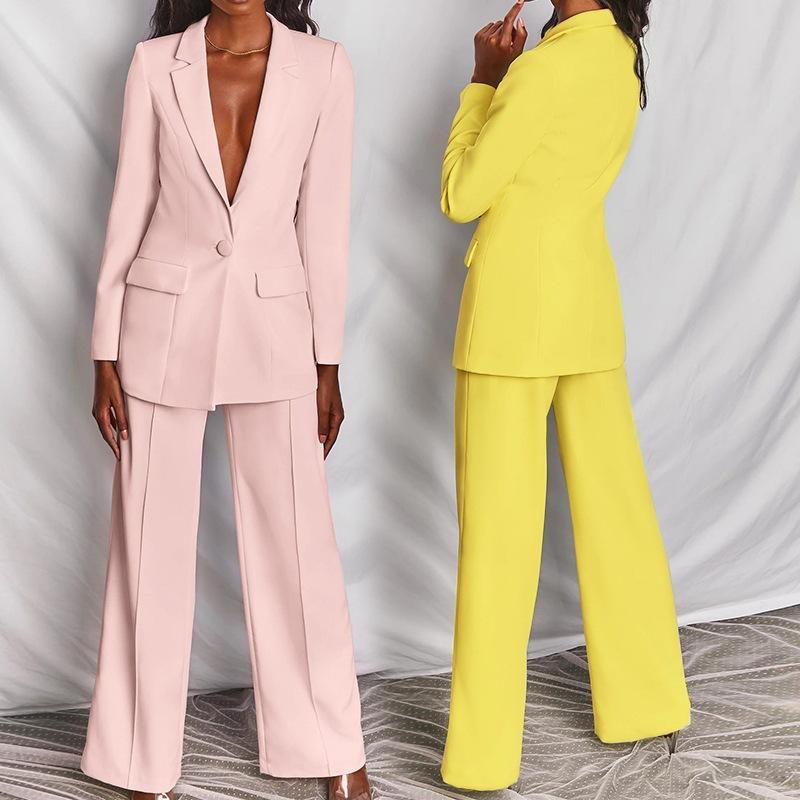 Stylish 2-Piece Blazer Set |       Women's Casual-Professional |       Office & Daily Fashion