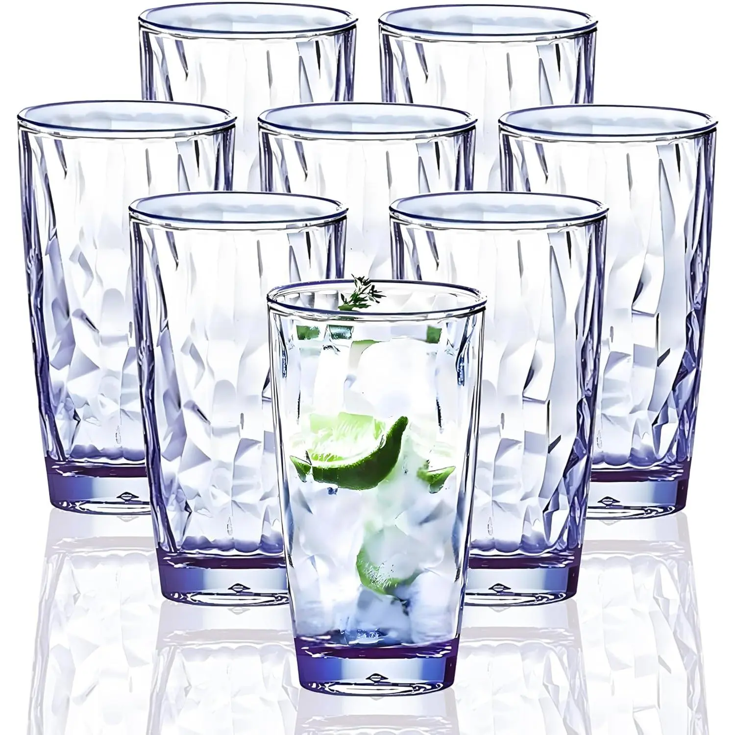 15Oz 8Pcs Blue